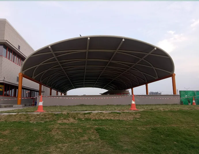 walkway covering structure manufacturer
