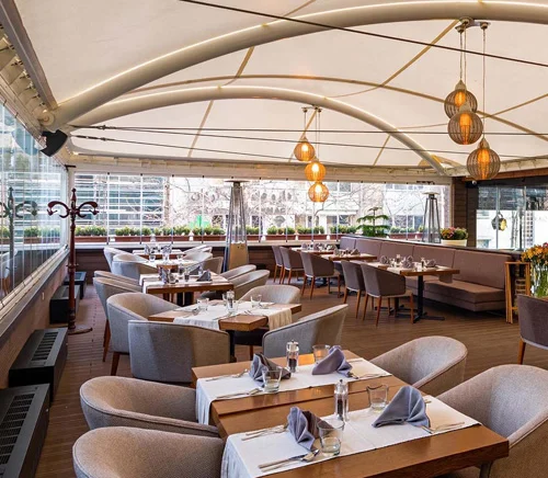 Tensile Food Court Structure in Delhi