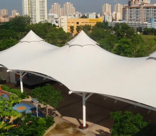 Tensile Food Court Structure in Noida