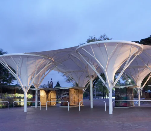 Tensile Food Court Structure in Kanpur