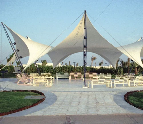 Tensile Food Court Structure in Jaipur