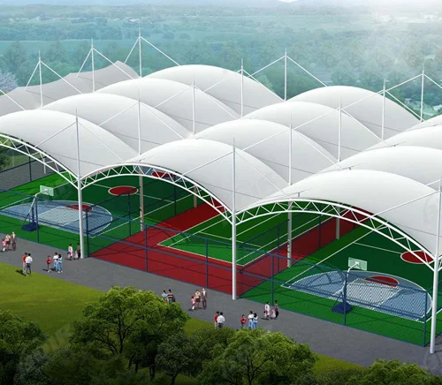 Tensile Food Court Structure in Dehradun